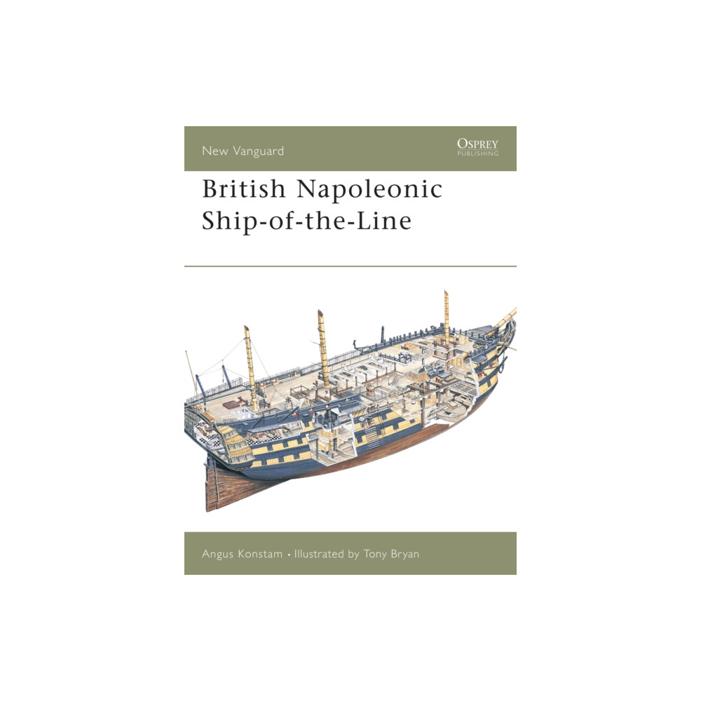 Produktbild för British Napoleonic Ship-of-the-Line (häftad, eng)