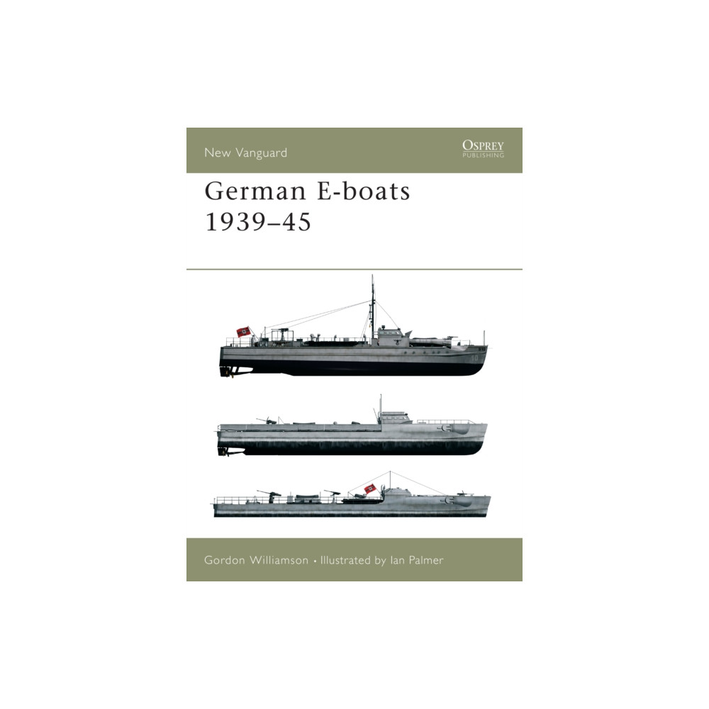 Produktbild för German E-boats 1939–45 (häftad, eng)
