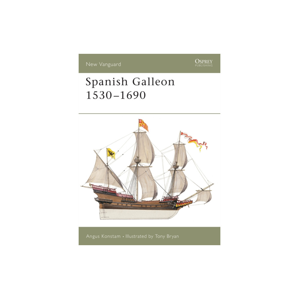 Produktbild för Spanish Galleon 1530–1690 (häftad, eng)