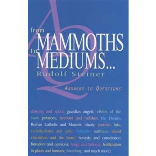 Rudolf Steiner Press From Mammoths to Mediums... (häftad, eng)