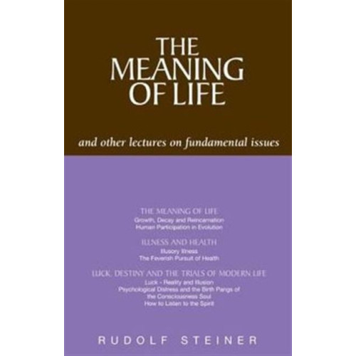 Rudolf Steiner Press The Meaning of Life and Other Lectures on Fundamental Issues (häftad, eng)