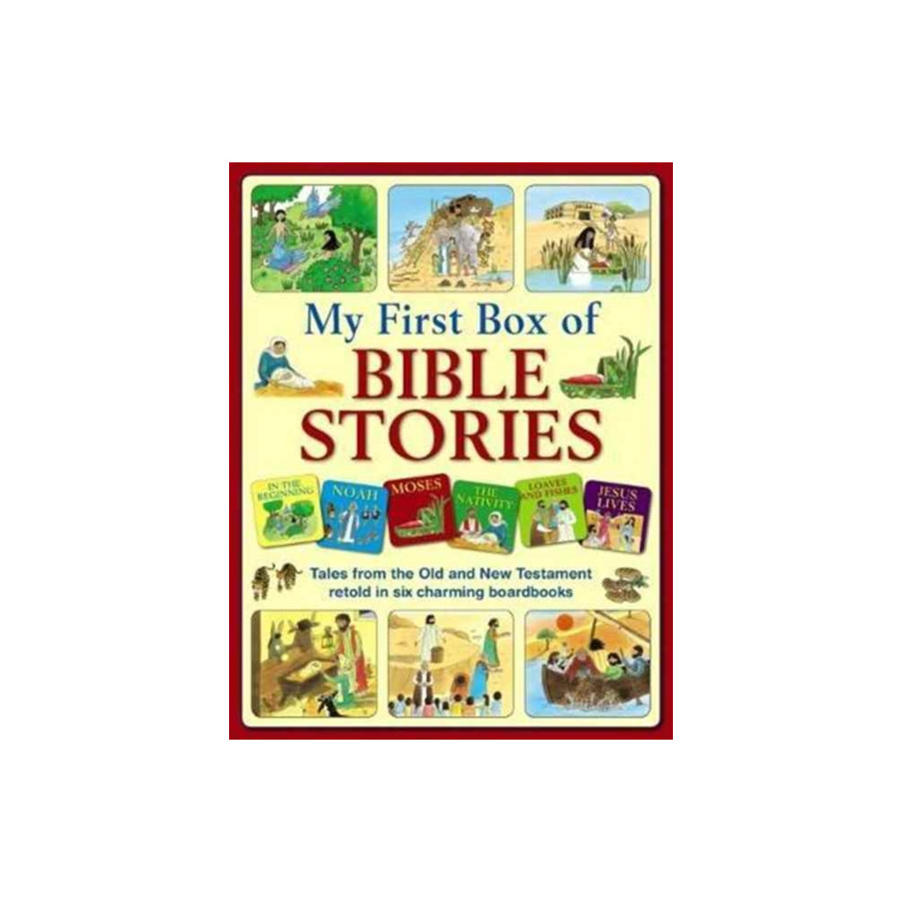 Produktbild för My First Box of Bible Stories (bok, board book, eng)