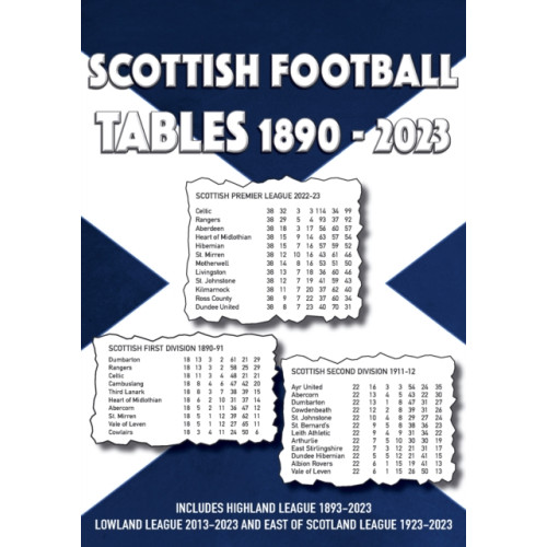 Soccer Books Ltd Scottish Football Tables 1890-2023 (häftad, eng)