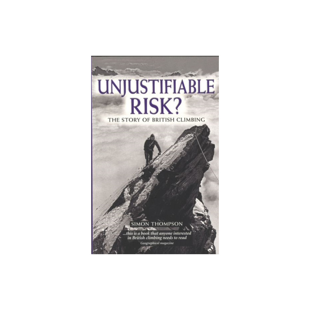 Produktbild för Unjustifiable Risk? (häftad, eng)