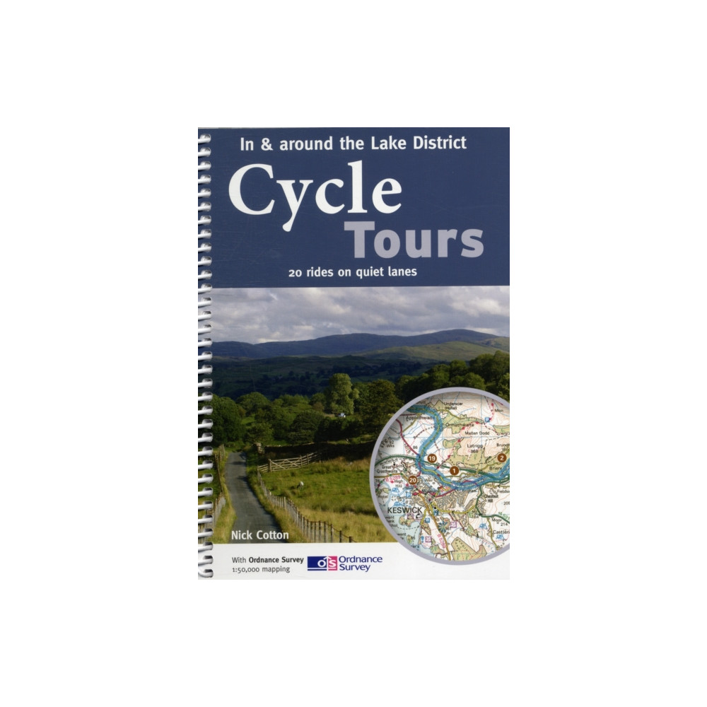 Produktbild för Cycle Tours in & Around the Lake District (häftad, eng)
