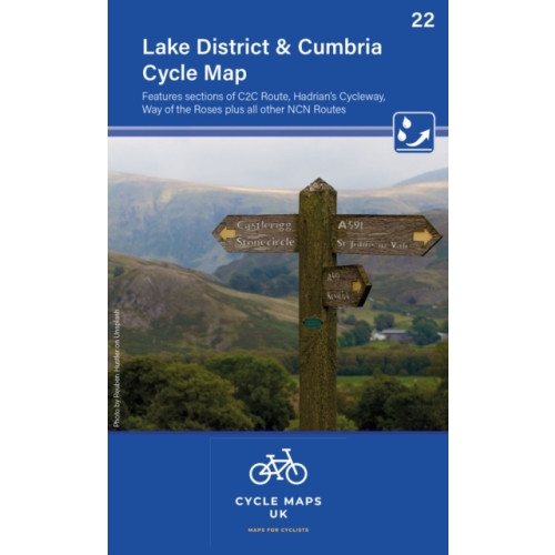 Cordee Lake District & Cumbria Cycle Map 22
