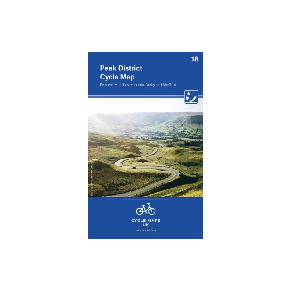 Produktbild för Peak District Cycle Map 18
