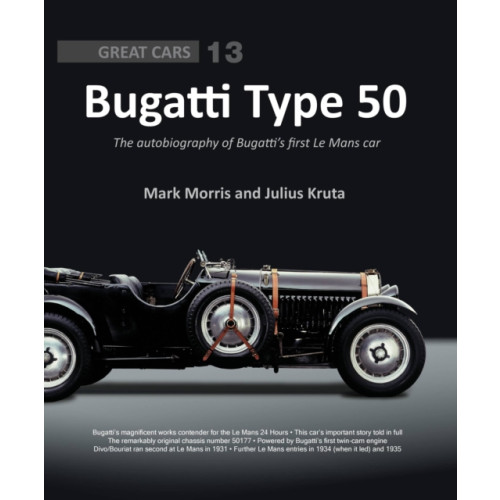 Porter Press International Bugatti Type 50 (inbunden, eng)