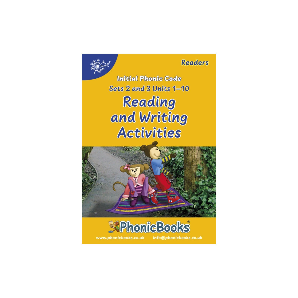 Produktbild för Phonic Books Dandelion Readers Reading and Writing Activities Set 2 Units 1-10 and Set 3 Units 1-10 (bok, spiral, eng)