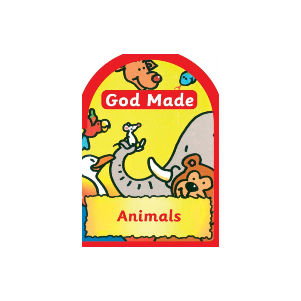 Produktbild för God made Animals (bok, board book, eng)