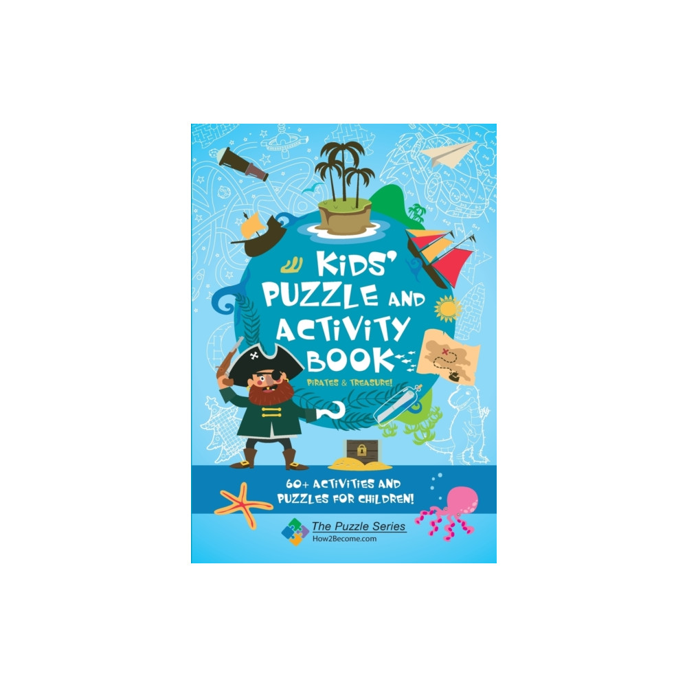 Produktbild för Kids’ Puzzle and Activity Book: Pirates & Treasure! (häftad, eng)