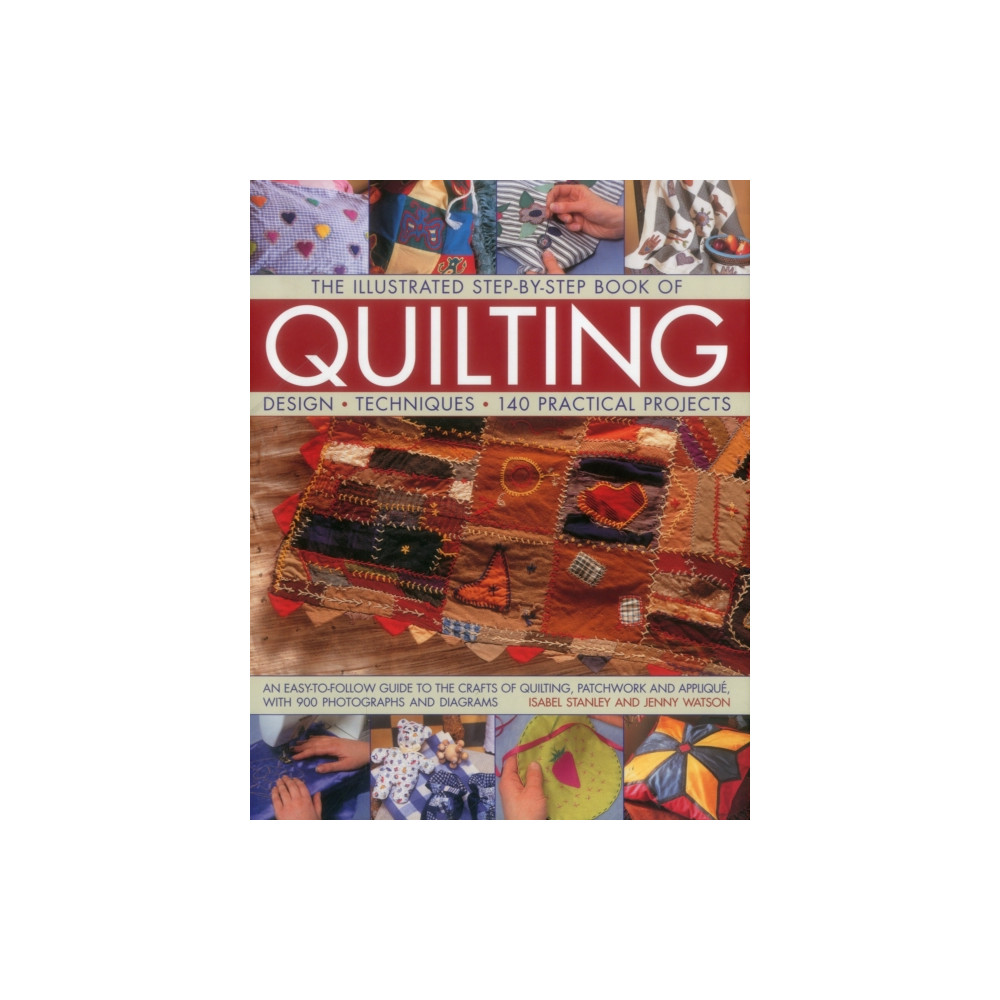 Produktbild för The Illustrated Step-by-Step Book of Quilting (inbunden, eng)