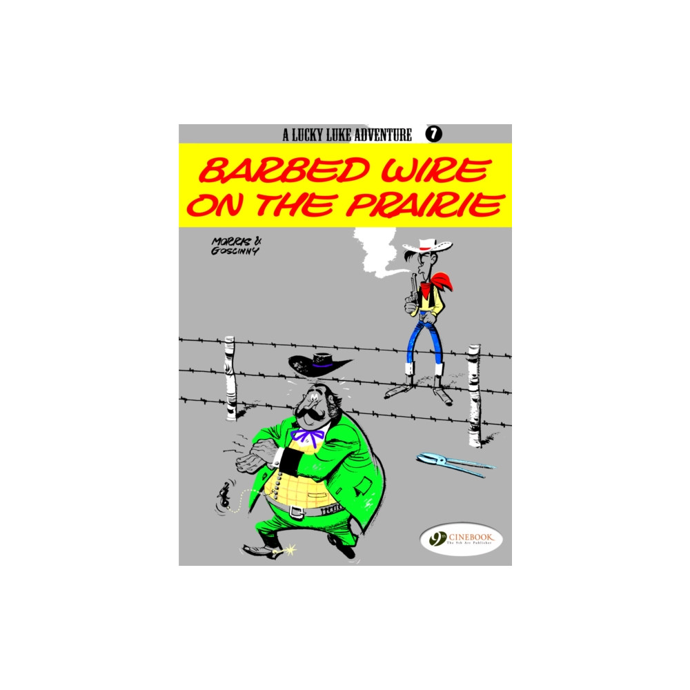 Produktbild för Lucky Luke 7 - Barbed Wire on the Prairie (häftad, eng)