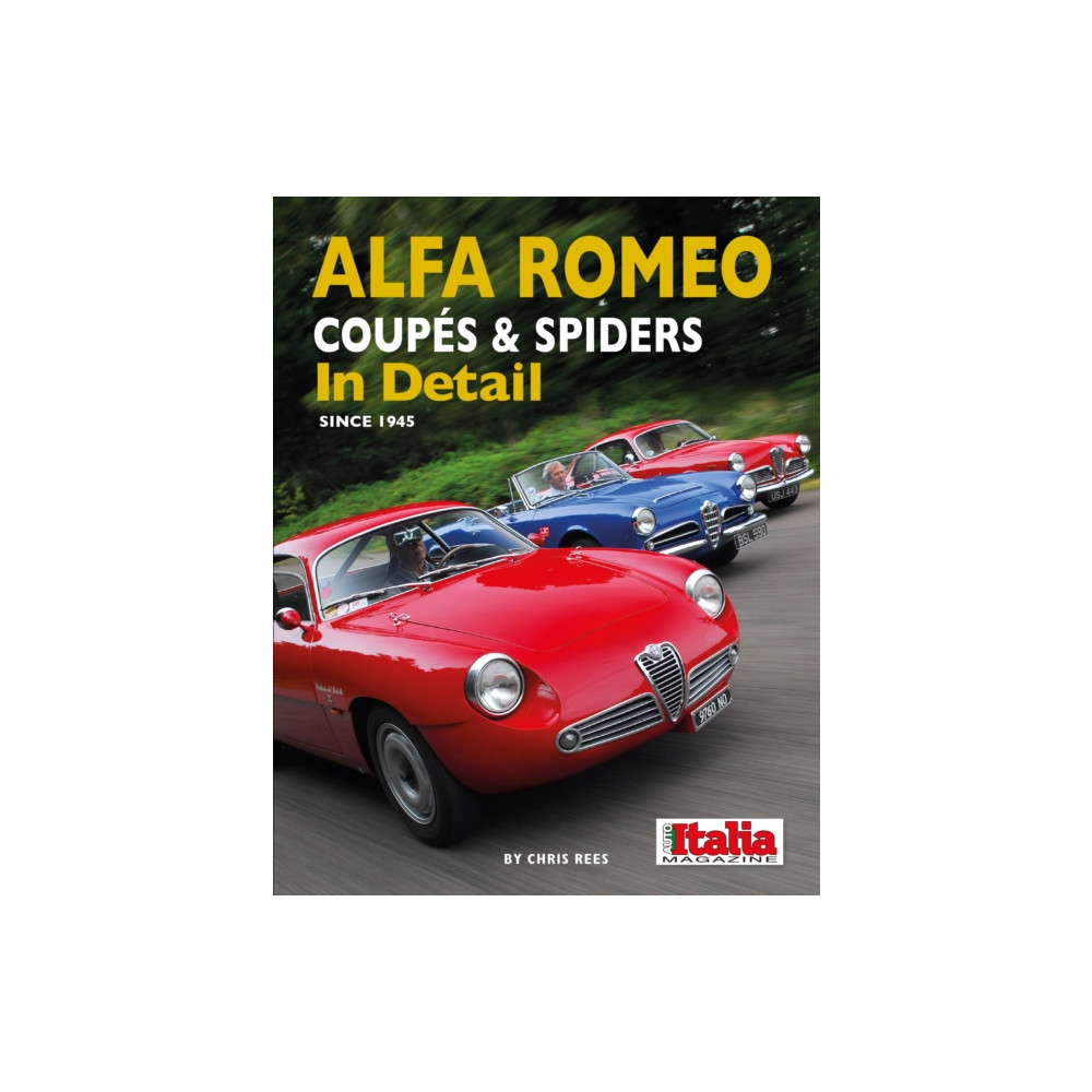 Produktbild för Alfa Romeo Coupes & Spiders in Detail since 1945 (inbunden, eng)