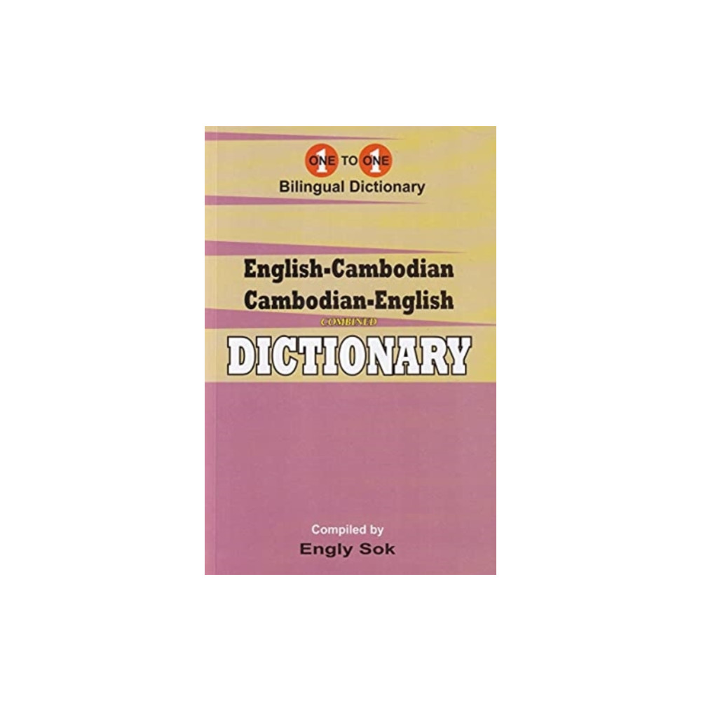 Produktbild för English-Cambodian & Cambodian-English One-to-One Dictionary (exam-suitable) (häftad, eng)