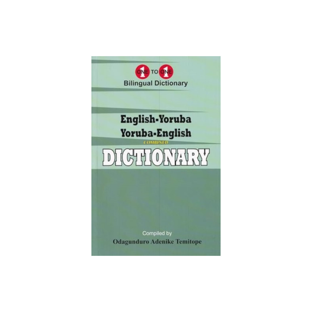 Produktbild för English-Yoruba & Yoruba-English One-to-One Dictionary (häftad, eng)