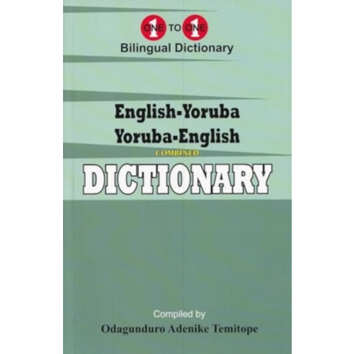IBS Books English-Yoruba & Yoruba-English One-to-One Dictionary (häftad, eng)