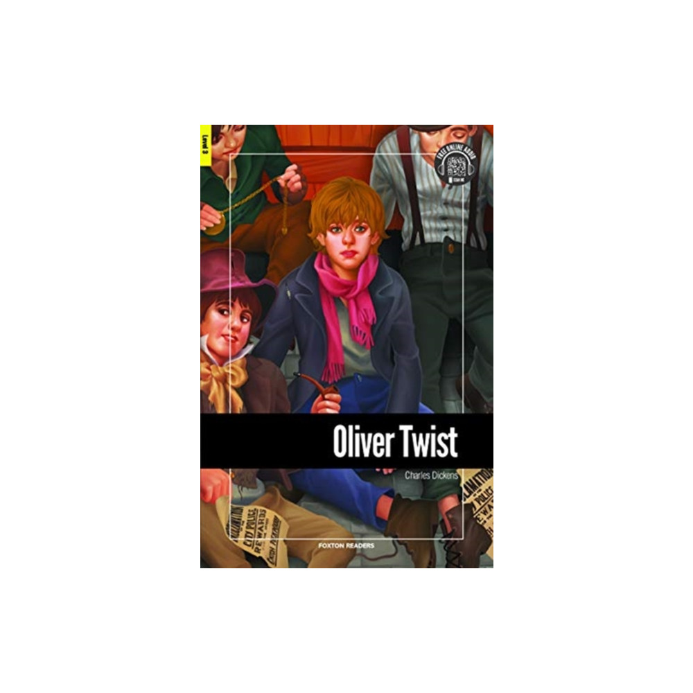 Produktbild för Oliver Twist - Foxton Reader Level-3 (900 Headwords B1) with free online AUDIO (häftad, eng)
