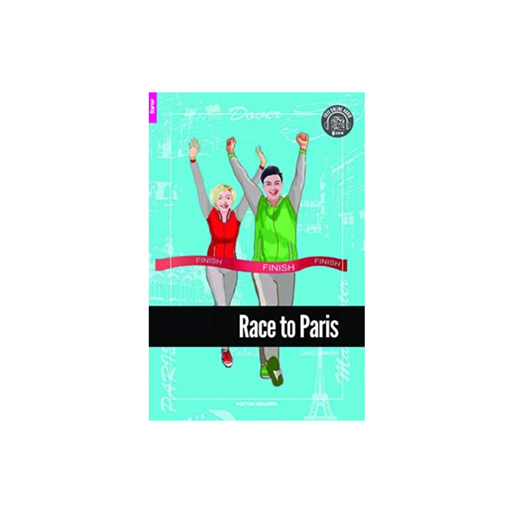 Produktbild för Race to Paris - Foxton Reader Starter Level (300 Headwords A1) with free online AUDIO (häftad, eng)