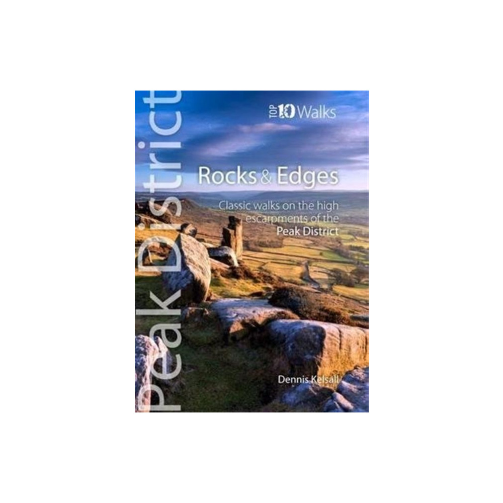 Produktbild för Rocks & Edges - Top 10 Walks Series, Peak District (häftad, eng)