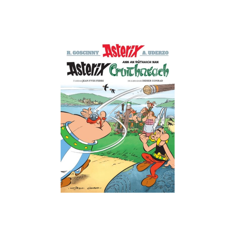 Produktbild för Asterix Ann an Duthaich Nan Cruithneach (häftad, eng)