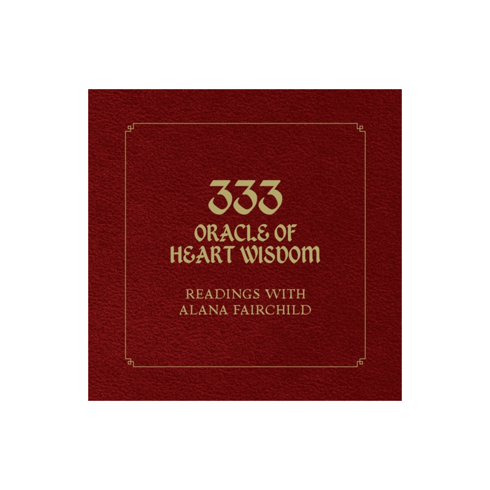 Produktbild för 333 Oracle of Heart Wisdom (inbunden, eng)