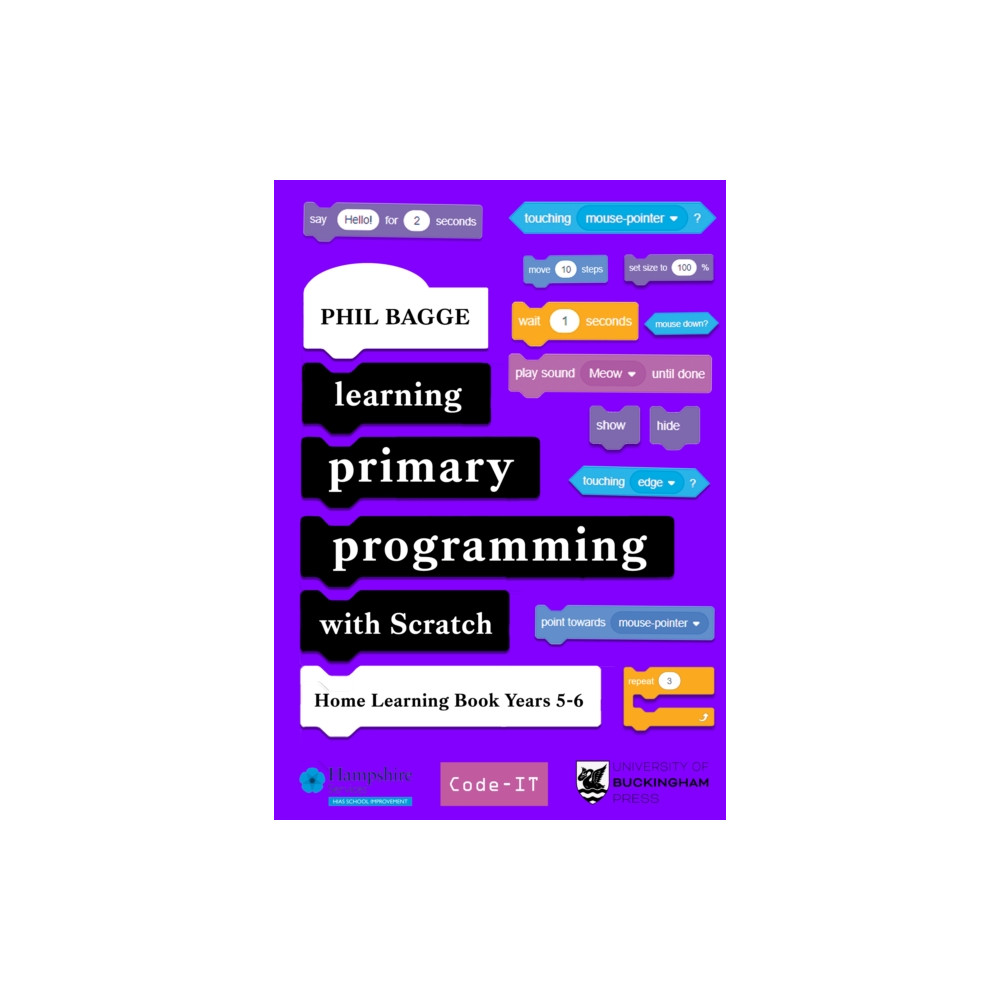 Produktbild för Learning Primary Programming with Scratch (Home Learning Book Years 5-6) (häftad, eng)