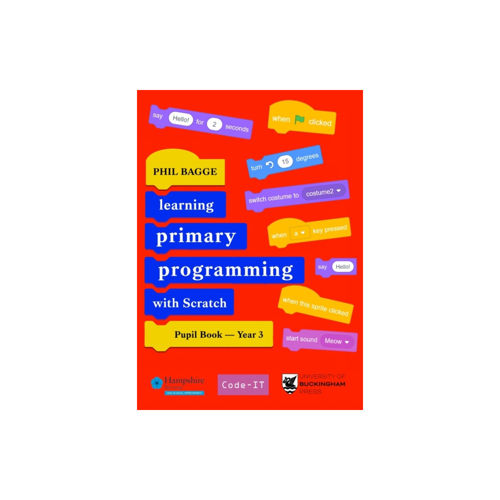 Produktbild för Teaching Primary Programming with Scratch Pupil Book Year 3 (häftad, eng)
