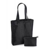 Bag Base Packaway Tote Bag Black/Black