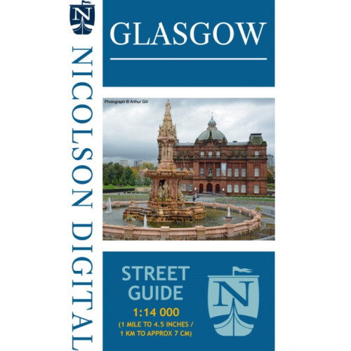 Nicolson Digital Ltd Nicolson Street Map Glasgow (Card Cover)