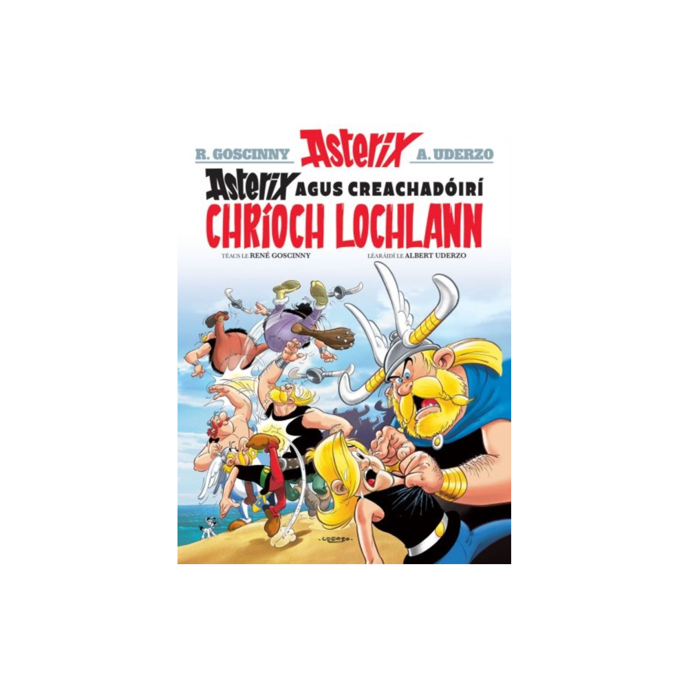Produktbild för Asterix Agus Creachadoiri Chrioch Lochlann (Asterix i Ngaeilge / Asterix in Irish) (häftad, gle)