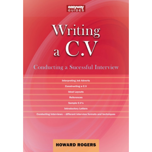 Straightforward Publishing A Guide To Writing A C.v. (häftad, eng)