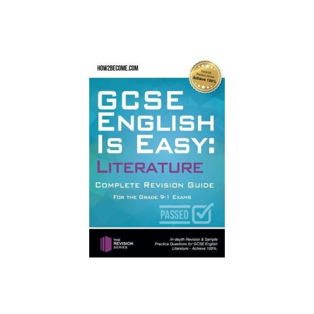 Produktbild för GCSE English is Easy: Literature - Complete revision guide for the grade 9-1 system (häftad, eng)