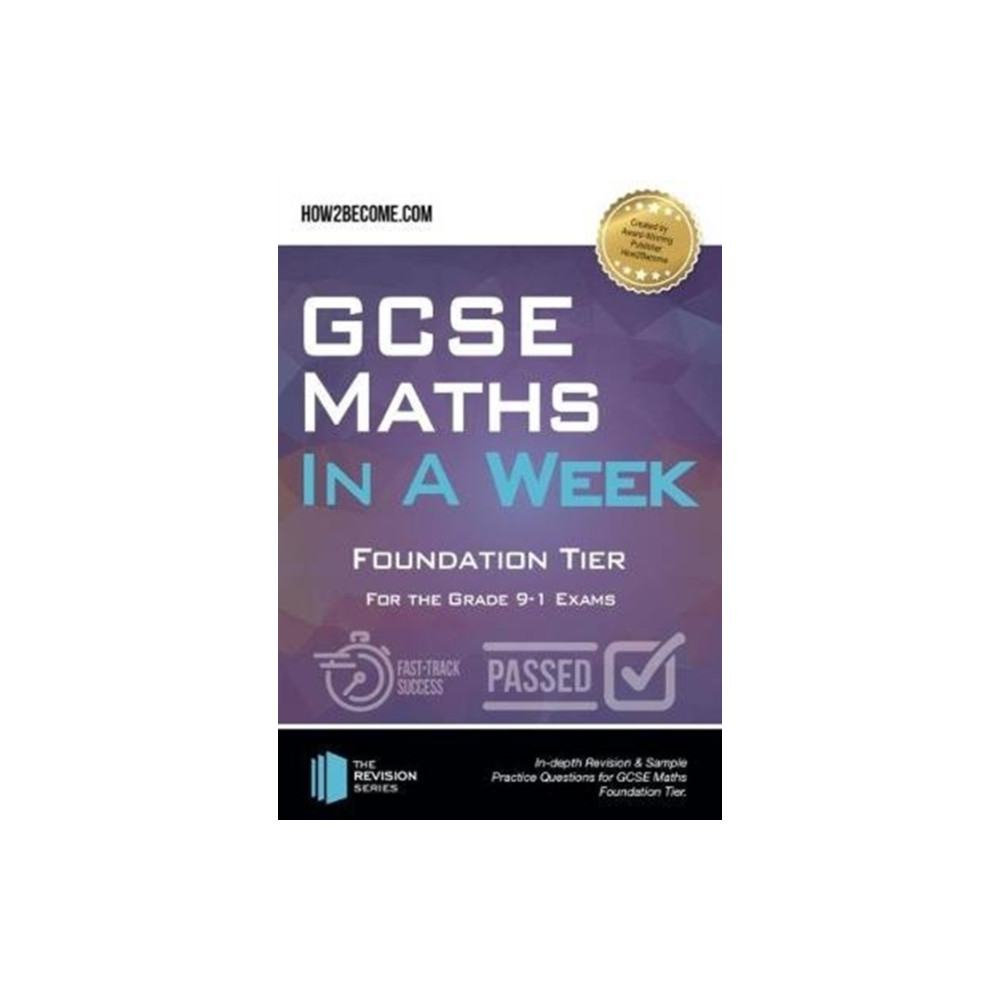 Produktbild för GCSE Maths in a Week: Foundation Tier (häftad, eng)