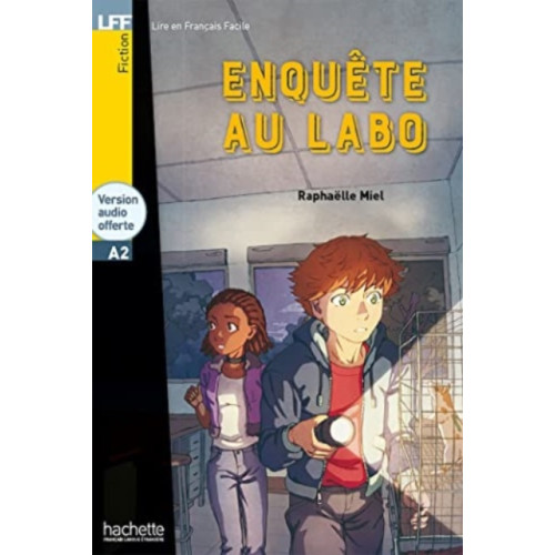 Hachette Enquete au labo + downloadable audio (häftad, fre)