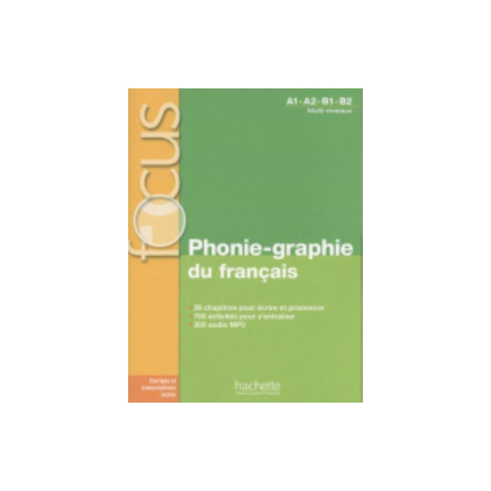 Produktbild för Phonie-graphie du francais (A1-B2) (häftad, fre)