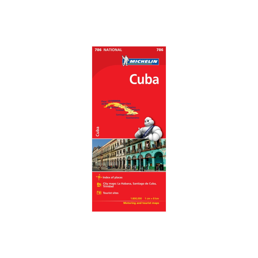 Produktbild för Cuba - Michelin National Map 786