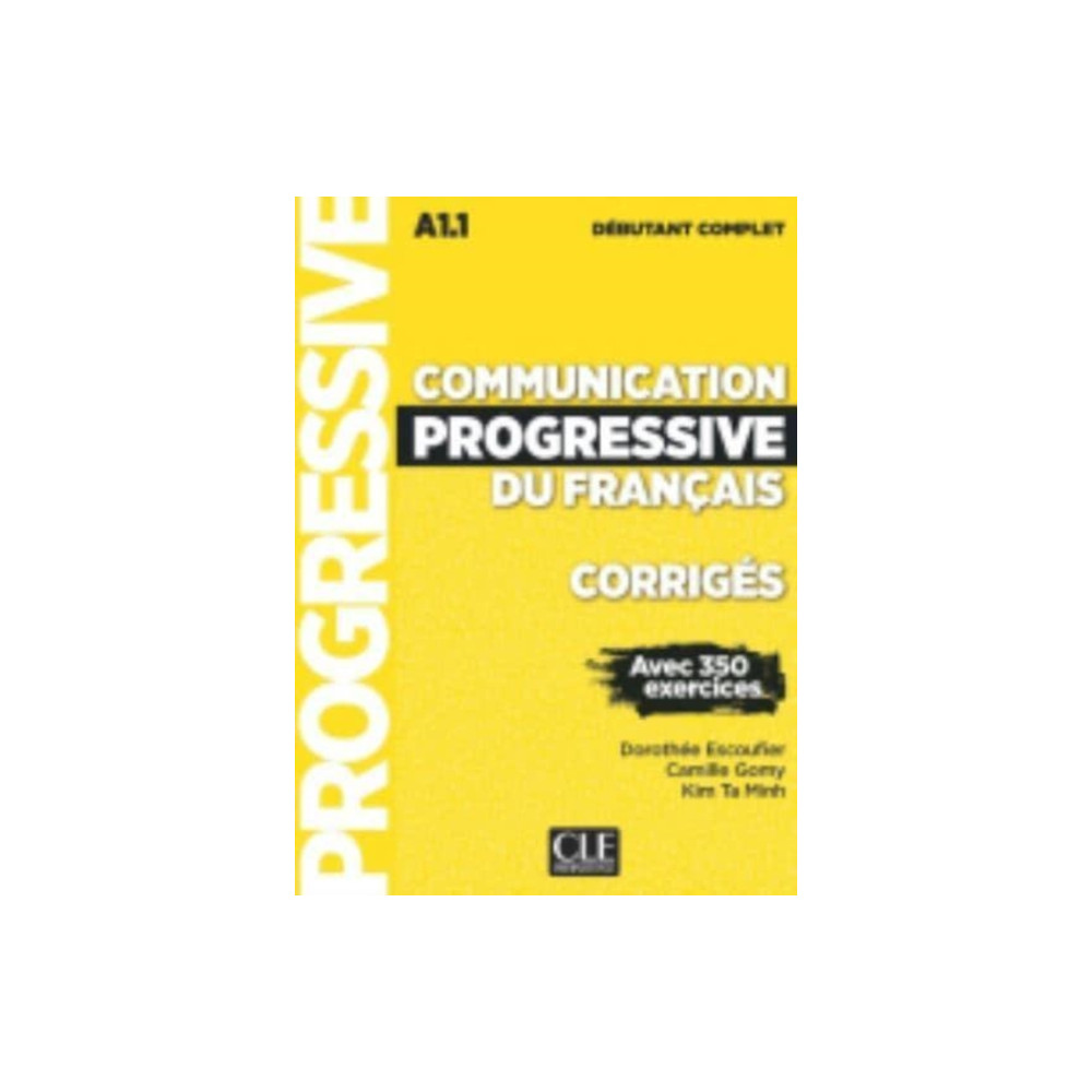 Produktbild för Communication progressive du francais - Niveau debutant complet (A1.1) - Corriges (häftad, fre)