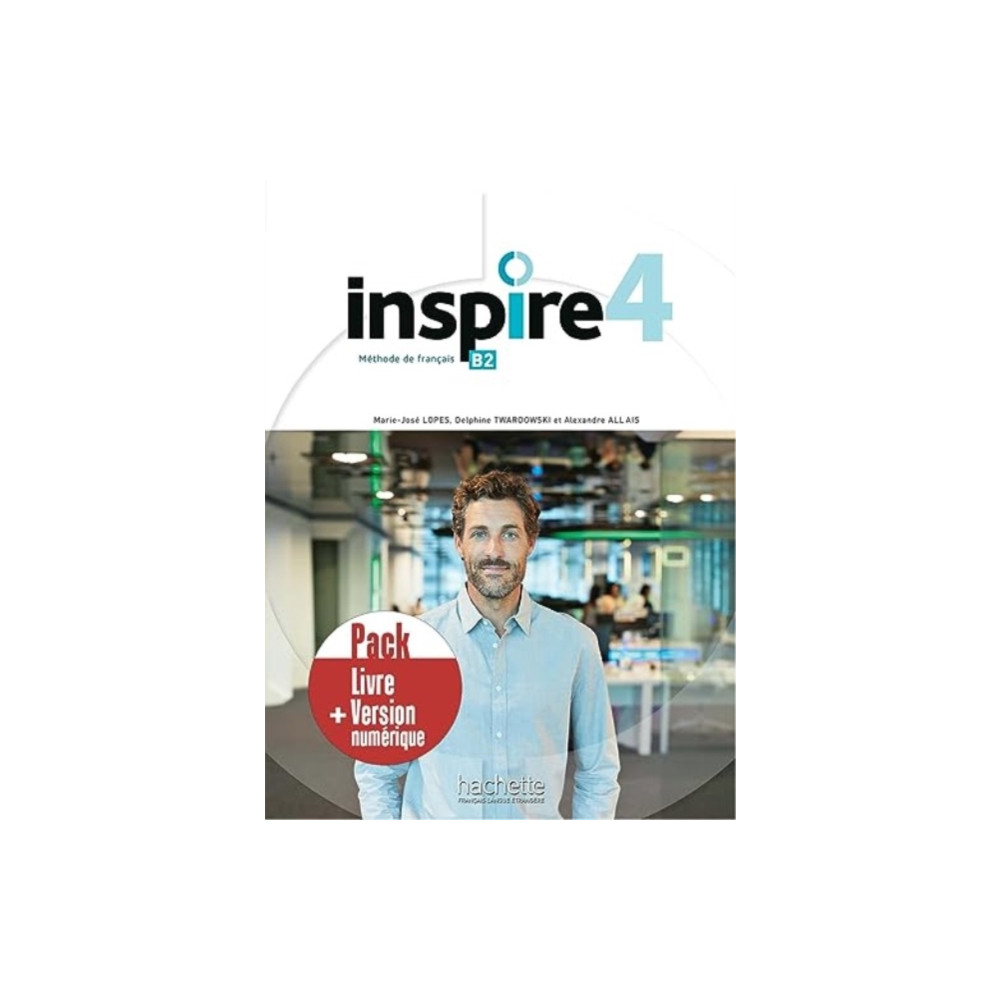 Produktbild för Inspire 4 - Pack Livre de l'eleve + version numerique. B2 (häftad, eng)