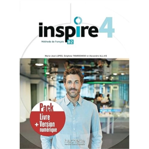 Hachette Inspire 4 - Pack Livre de l'eleve + version numerique. B2 (häftad, eng)