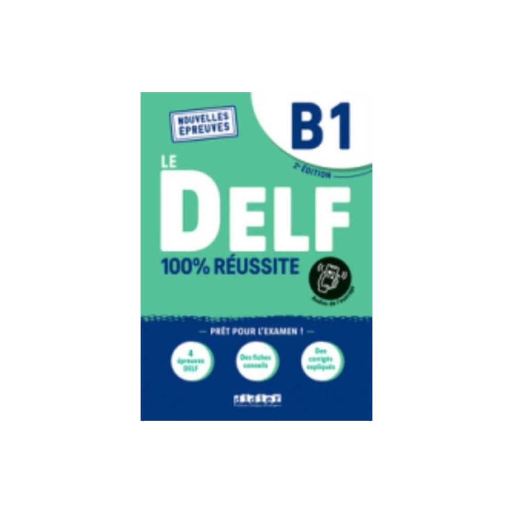 Produktbild för Le DELF 100% reussite (häftad, fre)