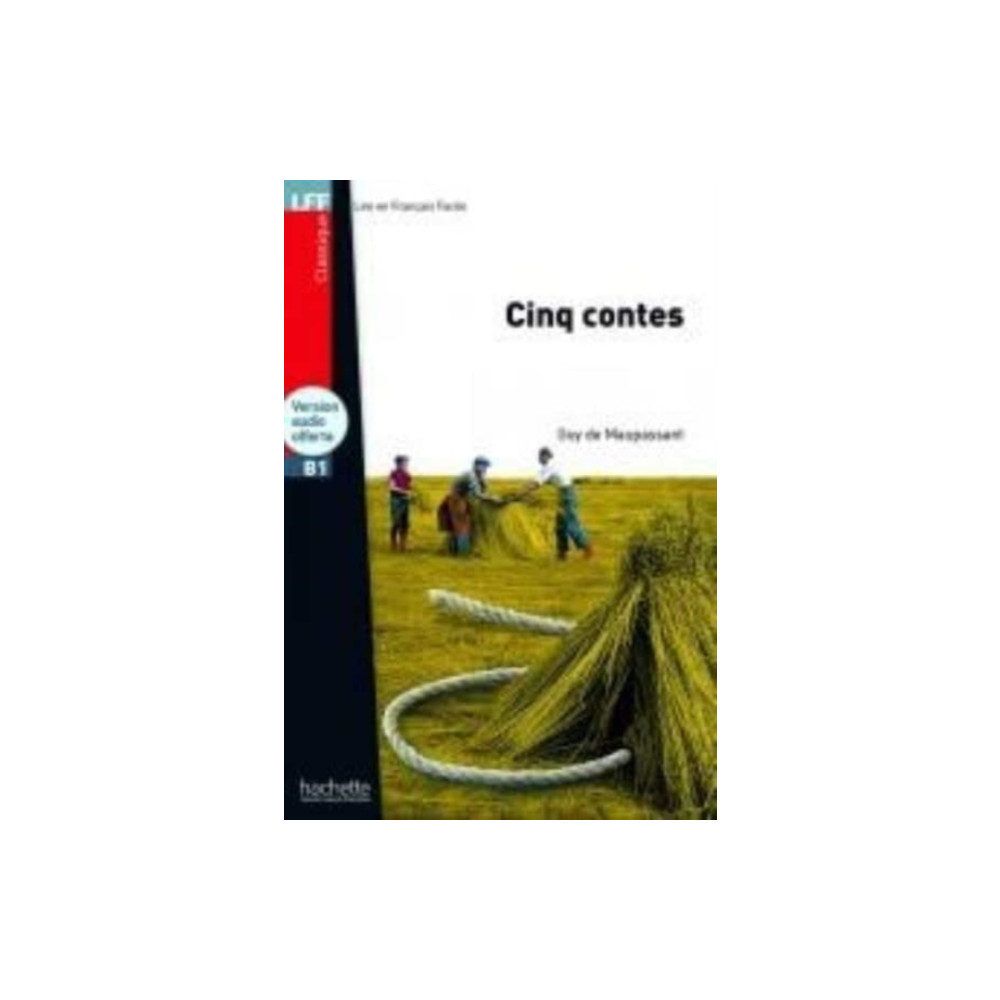 Produktbild för Cinq contes - with audio download (häftad, fre)