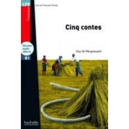 Hachette Cinq contes - with audio download (häftad, fre)