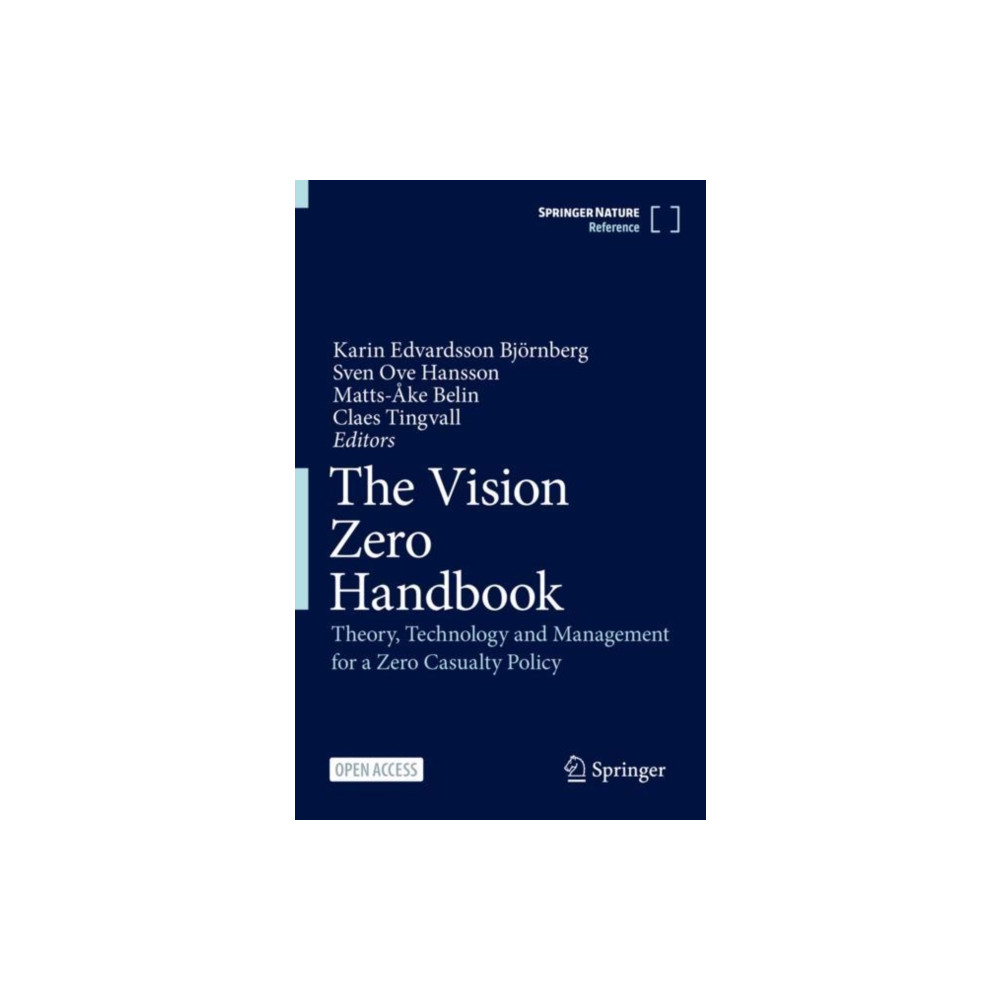 Produktbild för The Vision Zero Handbook (inbunden, eng)