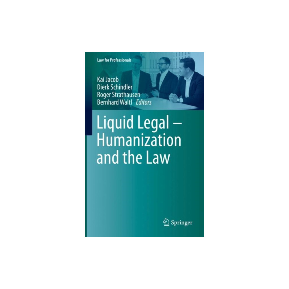 Produktbild för Liquid Legal – Humanization and the Law (inbunden, eng)