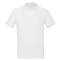 B and C Collection B&C Inspire Polo Men White