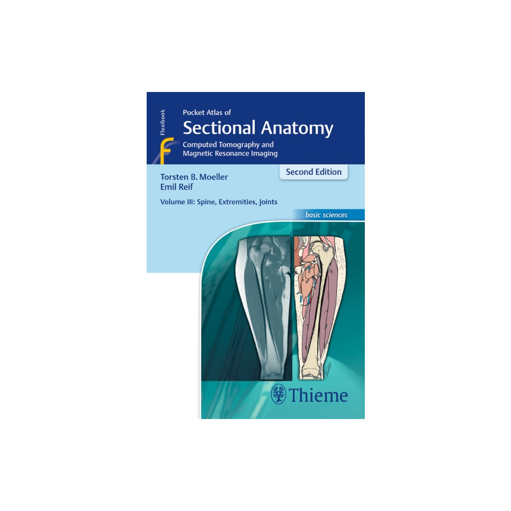 Produktbild för Pocket Atlas of Sectional Anatomy, Volume III: Spine, Extremities, Joints (häftad, eng)