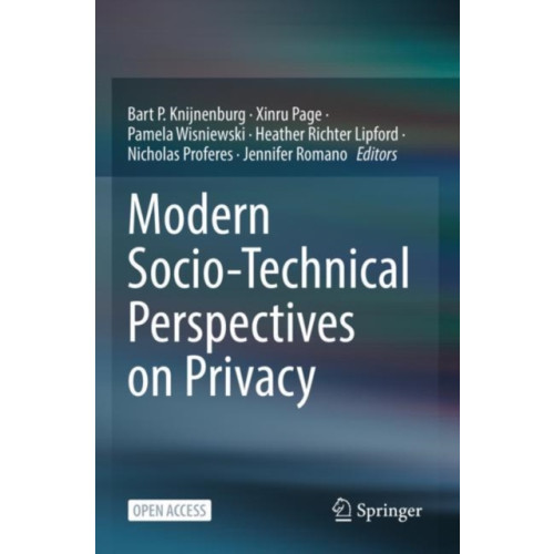 Springer Nature Switzerland AG Modern Socio-Technical Perspectives on Privacy (häftad, eng)