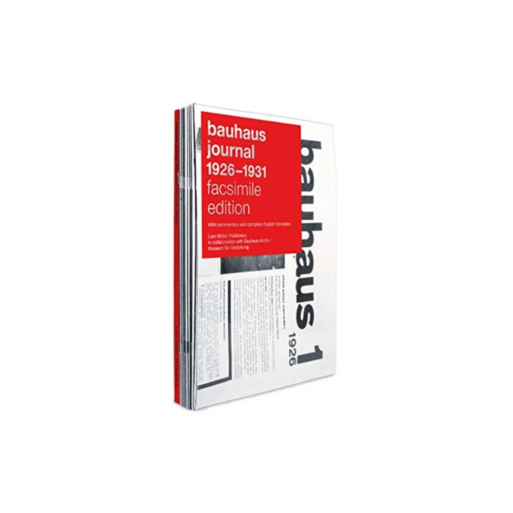 Produktbild för BAUHAUS JOURNAL 1926–1931 (häftad, eng)