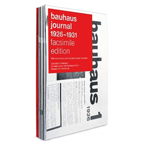 Birkhauser Verlag AG Bauhaus Journal 1926-1931 (inbunden, eng)